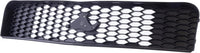 Front Upper & Lower Grille Textured + Bumper Brackets Left Drive & Right Passenger Side Direct Replacement Compatible With 2005-2009 Ford Mustang FO1200421 FO1036115 FO1066166