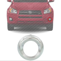 Front Fog Light Molding Chrome Left Driver Side Direct Replacement Compatible With 2009-2012 Toyota RAV4 TO1038128 521280R030