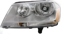 Set Of 2 Front Headlight Assembly Right Passenger & Left Driver Side Direct Replacement Compatible With 2008-2014 Dodge Avenger 5116343AD-PFM 5116342AD-PFM