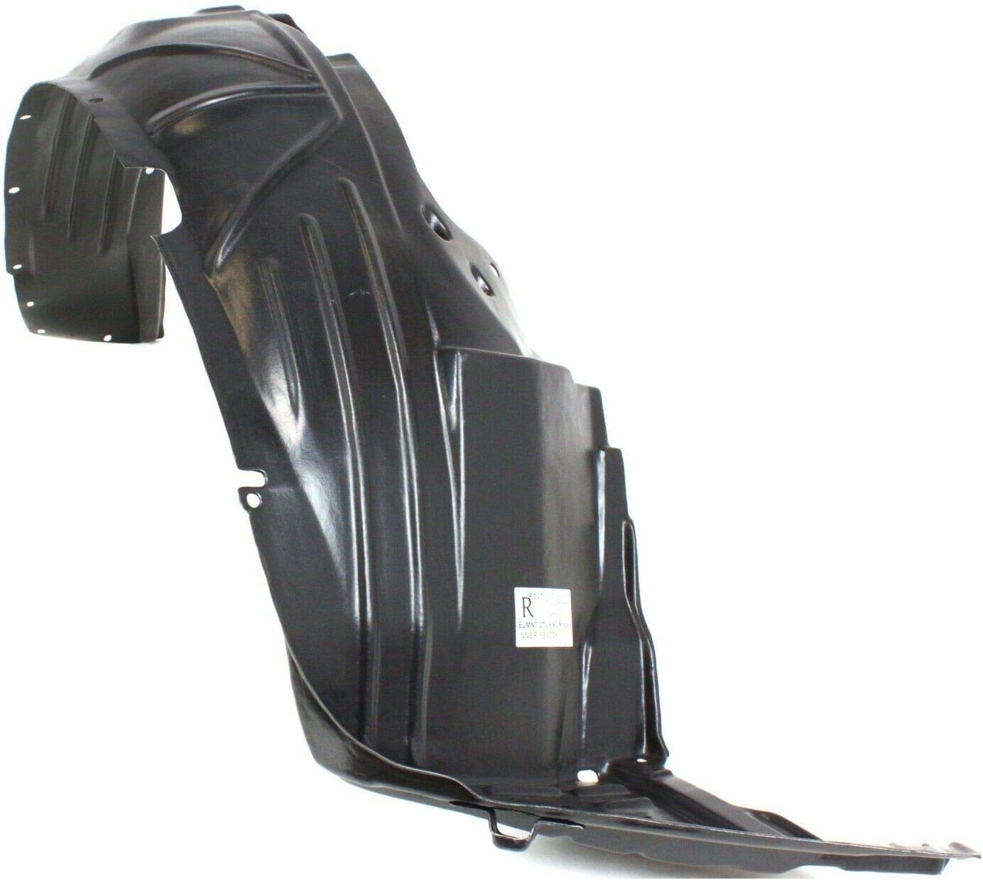 Front Fender Liner Rear Section Right Passenger Side Direct Replacement Compatible With 2007-2008 Honda Element HO1249129 74101SCVA90