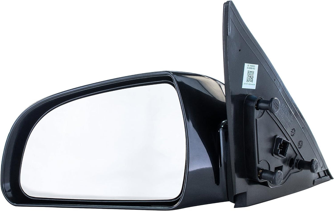 Front Power Mirror Non-Folding Heated Primed Left Driver Side Direct Replacement Compatible With 2007-2010 Hyundai Sonata HY1320149 876100A000