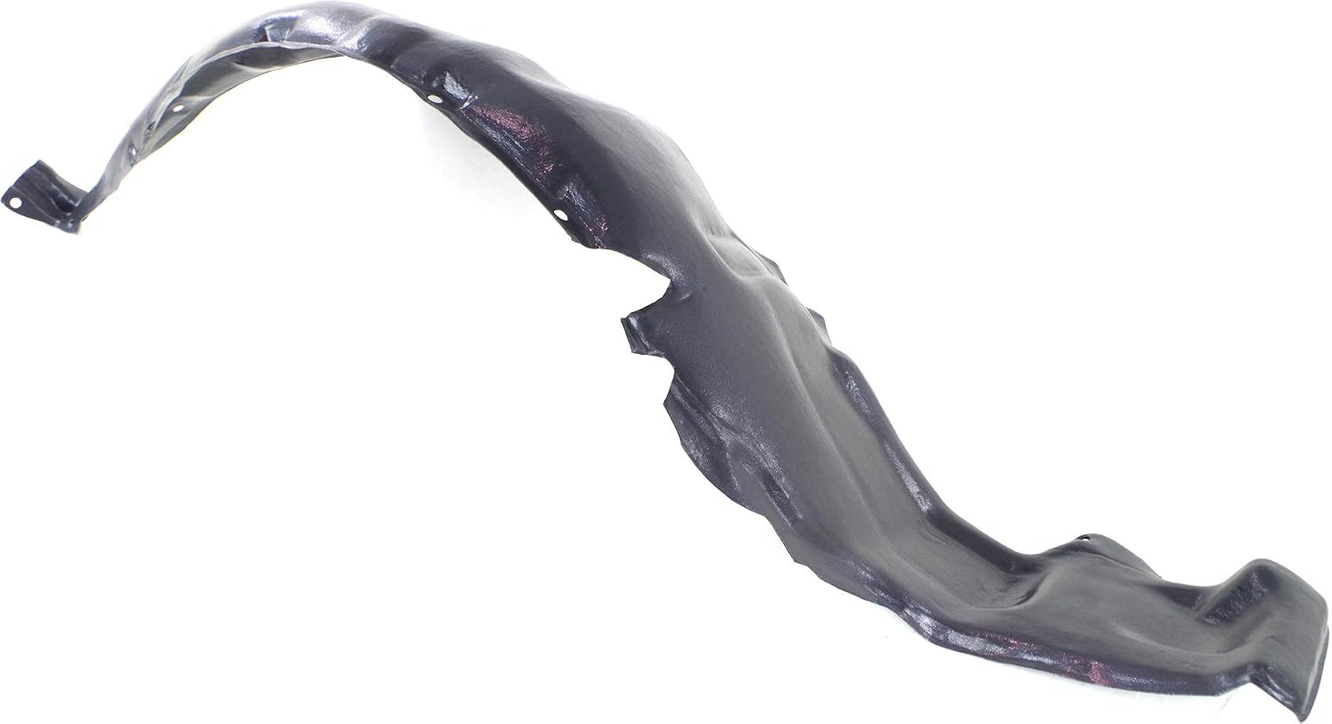 Front Fender Liner Right Passenger Side Direct Replacement Compatible With 1987-1990 Nissan Sentra NI1247101 6384250A00