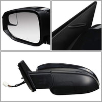 Front Power Mirror Manual Folding Heated Primed Left Driver Side Direct Replacement Compatible With 2016-2018 Toyota RAV4 TO1320346 879400R220C0