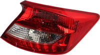 Tail Light Assembly Right Passenger Side Direct Replacement Compatible With 2012-2013 Honda Civic HO2801179 33500TS8A01