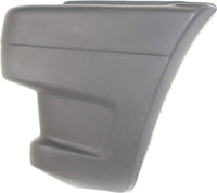 Front Bumper End Cap Primed Left Driver Side Without Molding Holes Direct Replacement Compatible With 1986-1989 Mazda Pickup MA1004104 UB3950050A