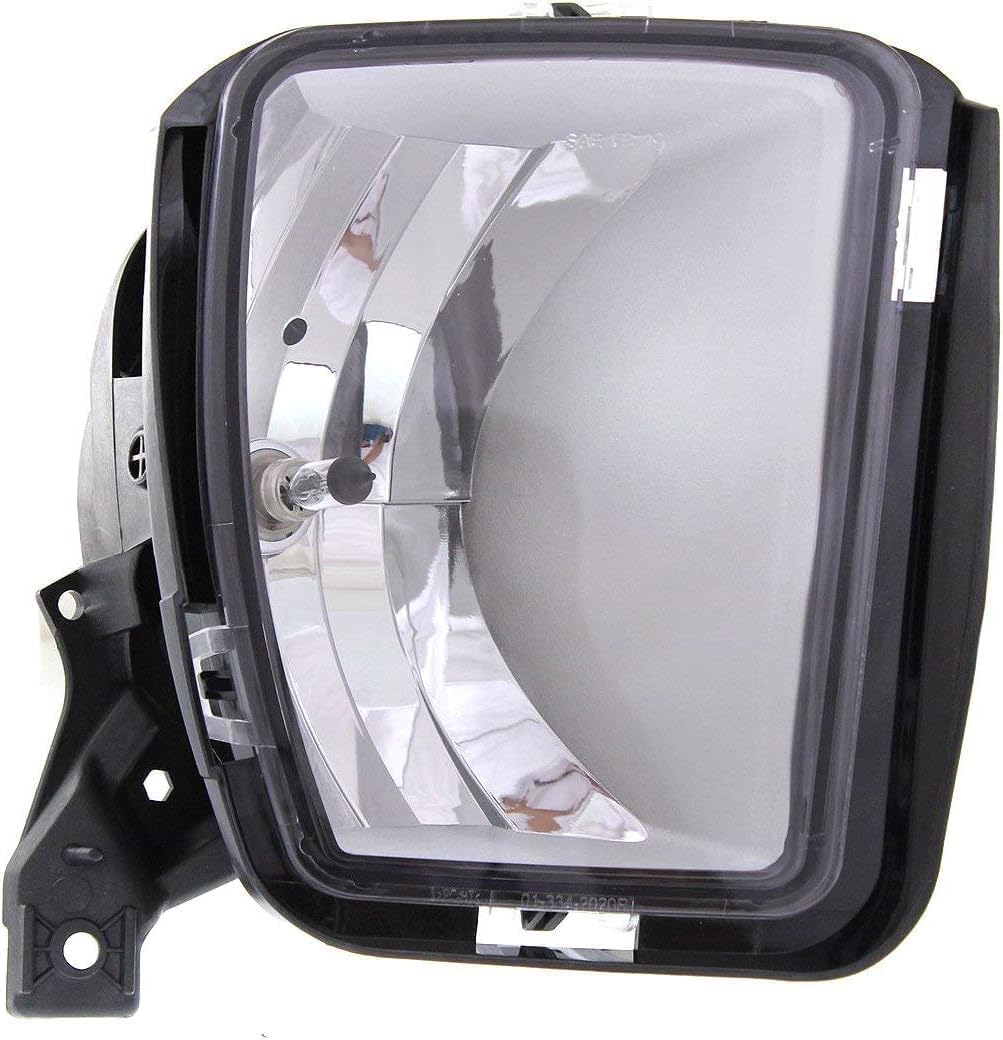 Front Fog Light Assembly Right Passenger Side Direct Replacement Compatible With 2013-2018 Ram 1500 CH2593147 68104820AF 68104820AD