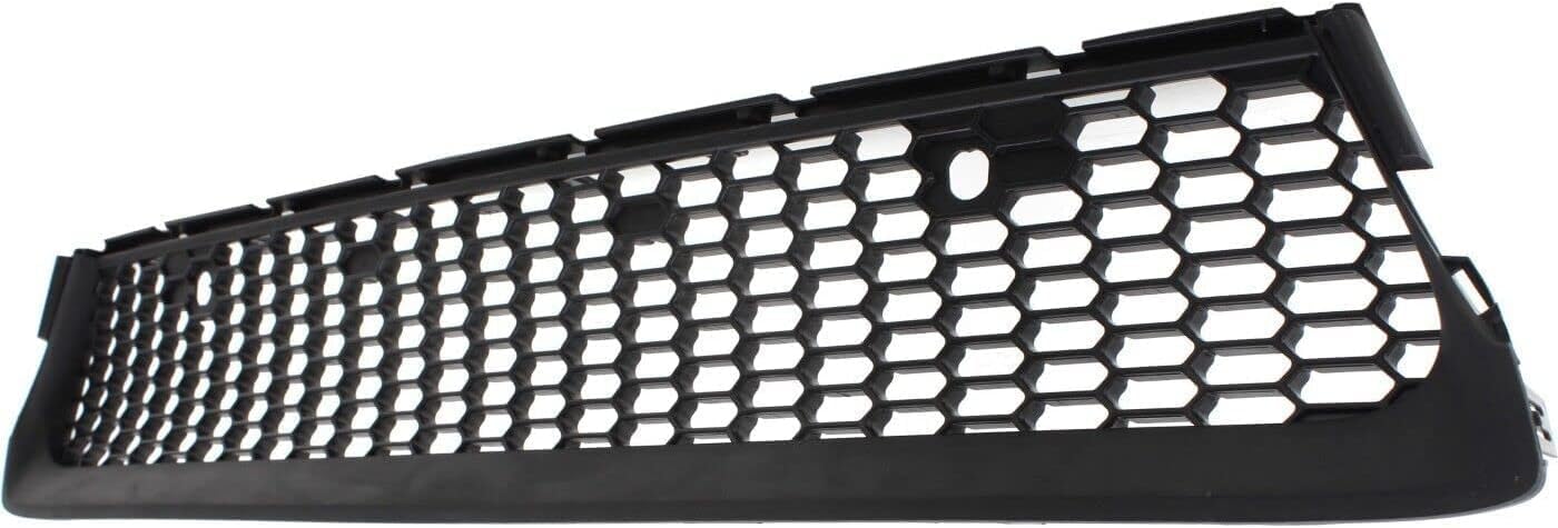 Front Bumper Grille Textured Plastic Direct Replacement Compatible With 2014-2019 Lexus GX460 LX1036125 5311260170