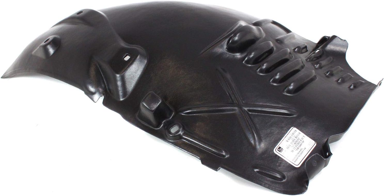 Front Section Fender Liner Left Driver Side Direct Replacement Compatible With 2003-2006 Mercedes Benz S-Class MB1248116 2206904530