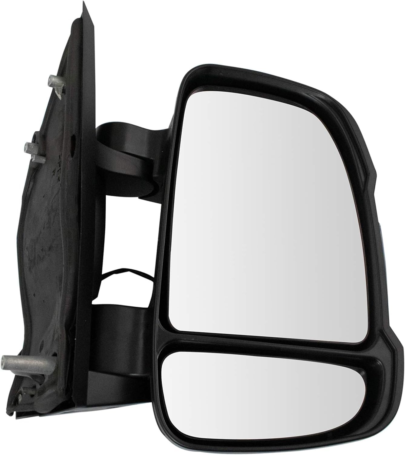 Front Mirror Manual Folding Non-Heated Textured Right Passenger Side Direct Replacement Compatible With 2014-2021 Ram Pro Master VAN CH1321376 5VE98JXWAF 5VE98JXWAE