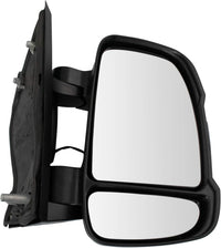 Front Mirror Manual Folding Non-Heated Textured Right Passenger Side Direct Replacement Compatible With 2014-2021 Ram Pro Master VAN CH1321376 5VE98JXWAF 5VE98JXWAE