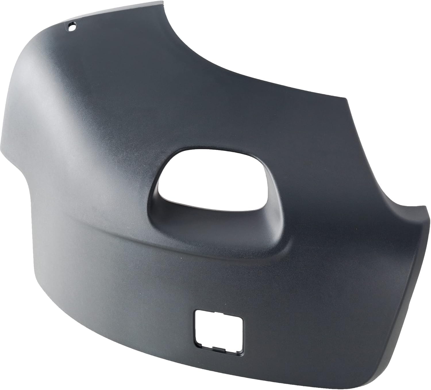 Front Bumper End Cap With Fog Light Hole Primed Left Driver Side Direct Replacement Compatible With 2003-2006 Volvo XC90 VO1016101 86269560