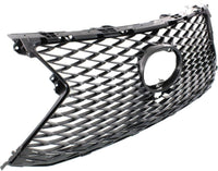 Front Grille Painted Silver Shell and Insert Direct Replacement Compatible With 2015-2017 Lexus NX200t LX1200173 5311178060