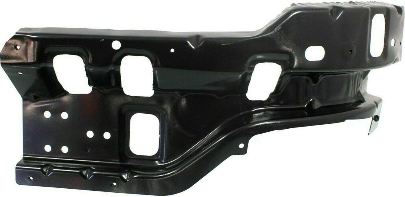 Front Bumper Chrome + Fog Lights Assembly + Impact Brackets Left Driver & Right passenger Side Direct Replacement Compatible With 2011-2014 Chevrolet Silverado 2500HD 3500HD GM1002837