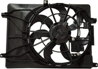Front Radiator Single Fan Assembly Direct Replacement Compatible with 2016-2021 Hyundai Tucson / 2017-2022 Kia Sportage HY3115155 25380D3600