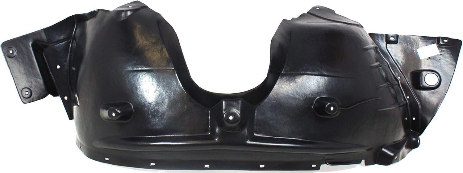 Front Fender Liner Left Driver Side Direct Replacement Compatible With 2004-2006 BMW X3 BM1248102 51713400053