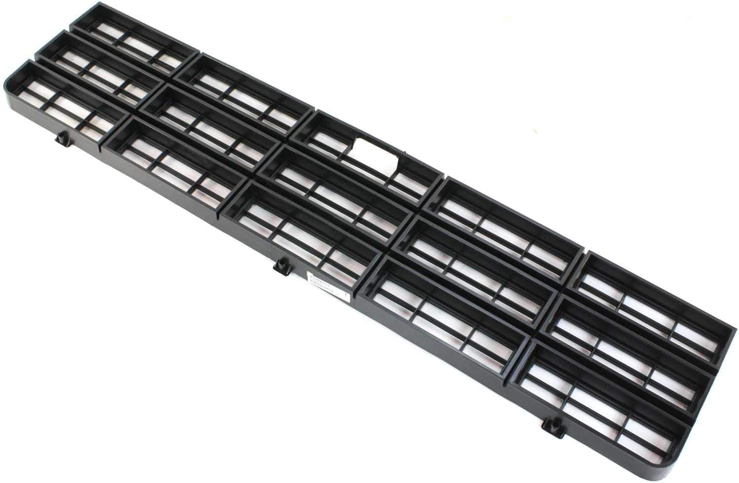 AUTOS PARTS PLUS Front Grille Dark Argent Shell & Black Insert Direct Replacement Compatible With 1977-1980 Chevrolet C-K Series GM1200114 14004752