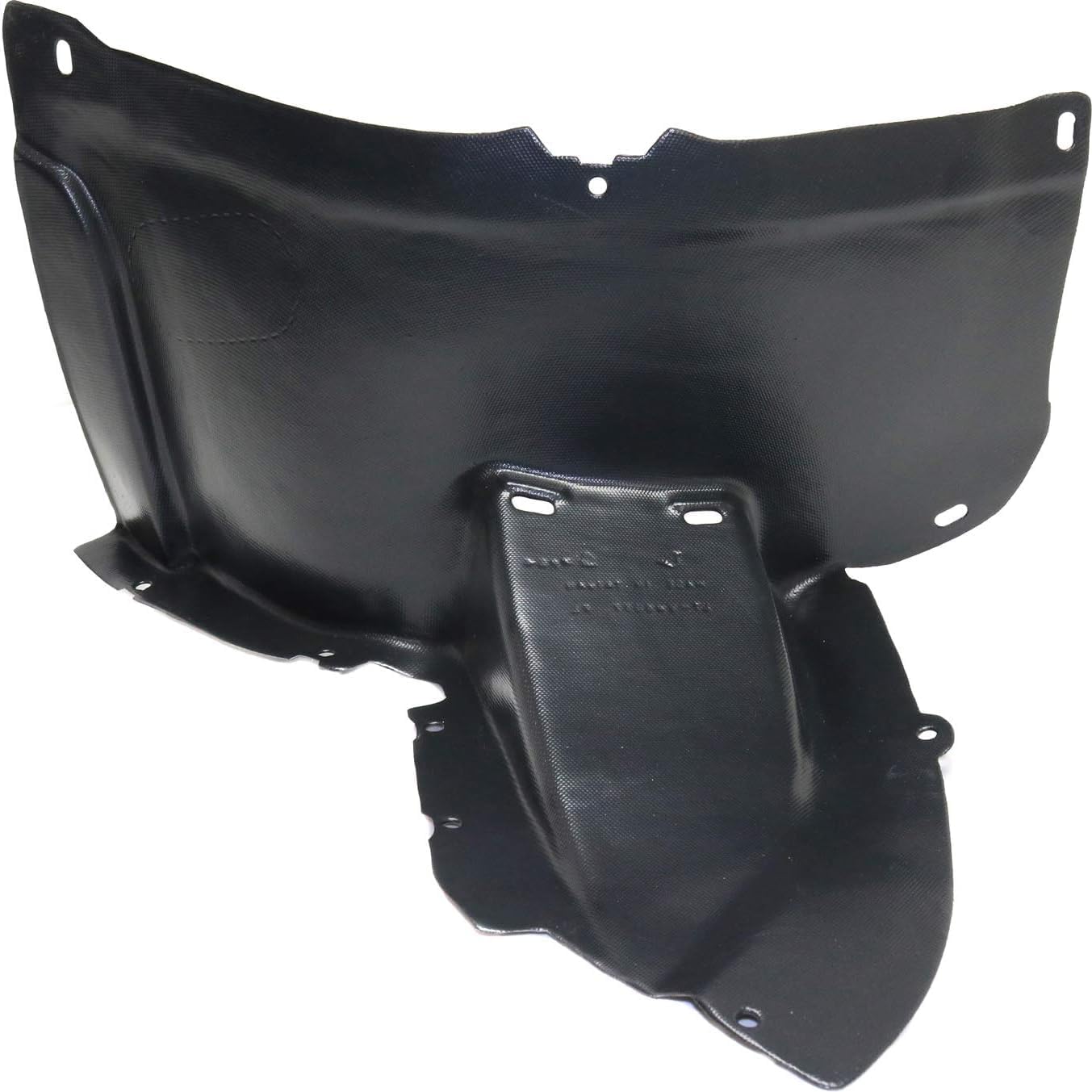 Front Section Fender Liner Left Driver Side Direct Replacement Compatible With 2006-2010 Volkswagen Passat VW1250112 3C0805911B9B9