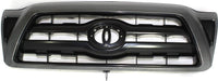 Front Grille Paintable Shell And Insert Direct Replacement Compatible With 2005-2011 Toyota Tacoma TO1200269 5310004350