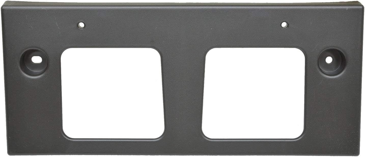 Front License Plate Bracket Textured Direct Replacement Compatible with 2016-2018 Nissan Altima NI1068130 962109HS0A