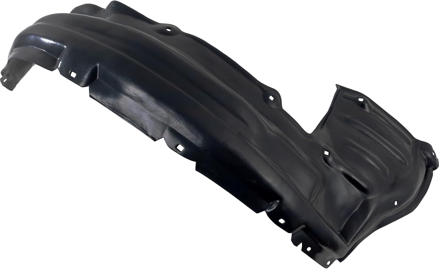 Front Fender Liner Rear Section Right Passenger Side Direct Replacement Compatible With 2014-2021 Toyota Tundra TO1249190 538750C080