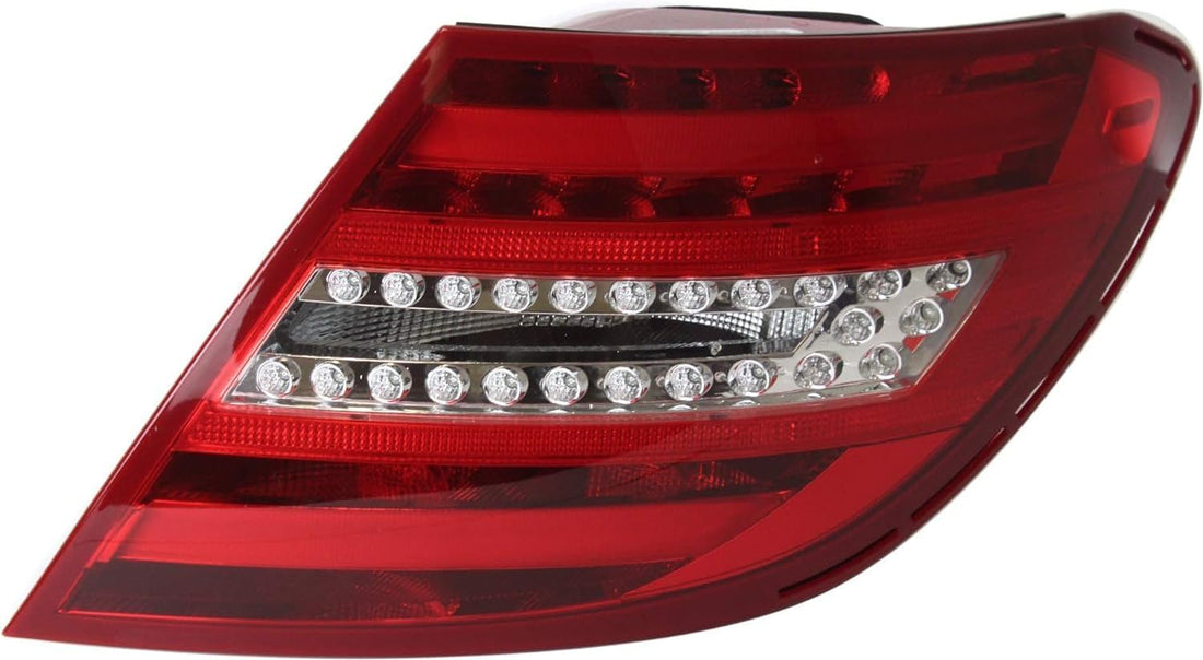 Tail Light Right Passenger Side Direct Replacement Compatible With 2012-2015 Mercedes Benz C-Class MB2801135 2049060703