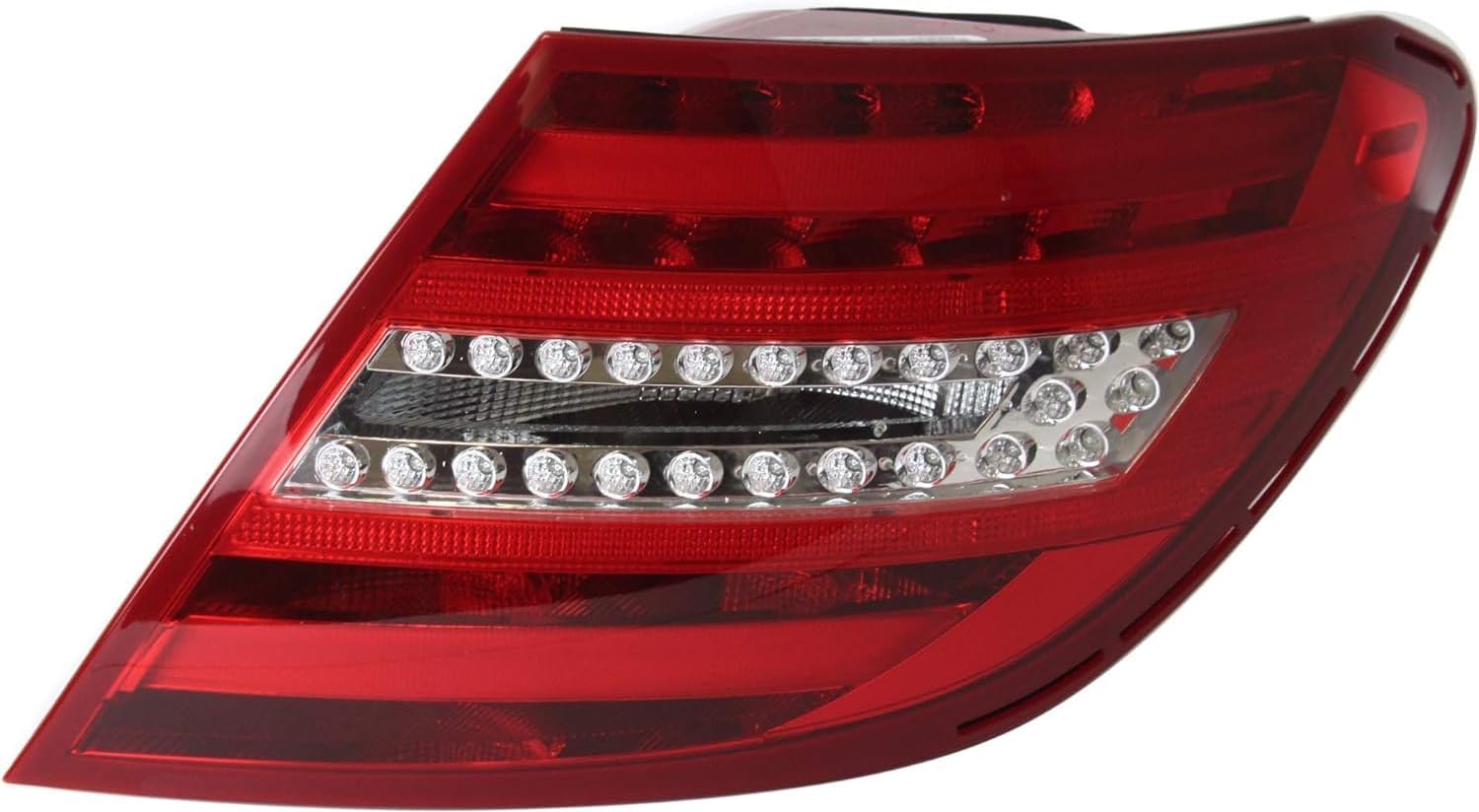 Tail Light Right Passenger Side Direct Replacement Compatible With 2012-2015 Mercedes Benz C-Class MB2801135 2049060703