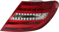 Tail Light Right Passenger Side Direct Replacement Compatible With 2012-2015 Mercedes Benz C-Class MB2801135 2049060703