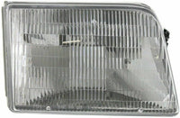 Front Head Lights Assembly + Corner Lamps Left Driver & Right Passenger Side Direct Replacement Compatible With 1993-1997 Ford Ranger FO2502119 FO2503115 FO2521116