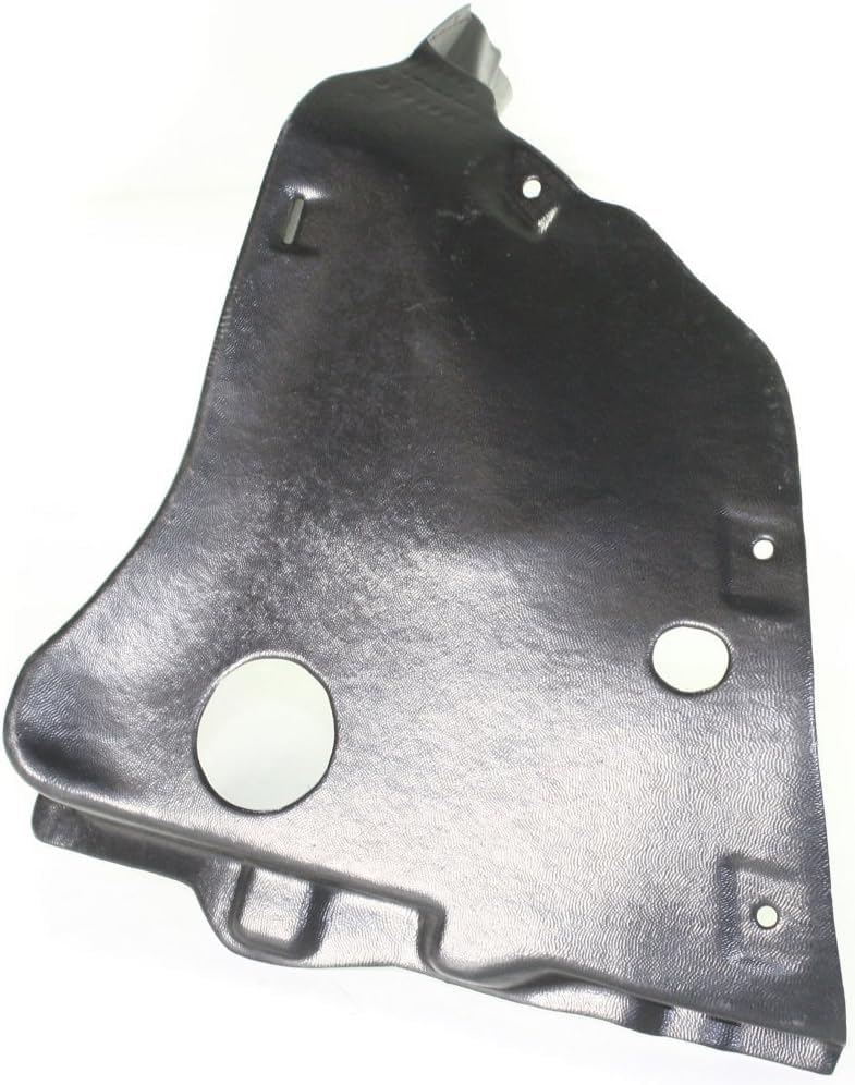 Front Lower Section Fender Liner Right Passenger Side Direct Replacement Compatible With 2006-2009 Mercedes Benz CLK-Class MB1249140 2098841422