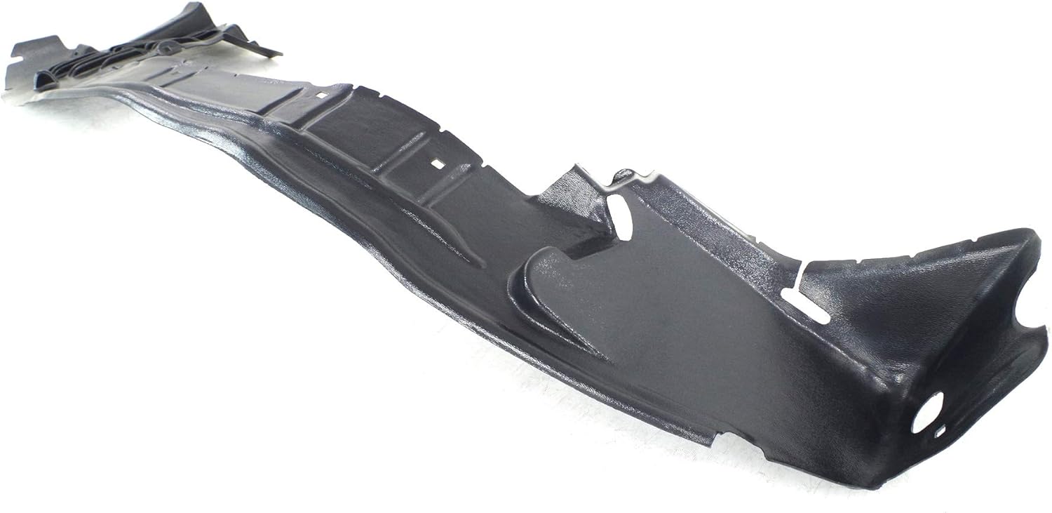 Front Fender Liner Left Driver Side Direct Replacement Compatible With 1996-1999 Mercedes Benz E-Class MB1250104 2106989530