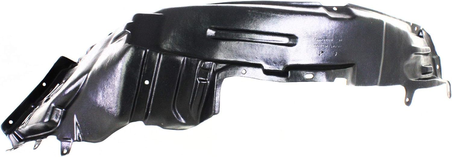 Front Fender Liner Right Passenger Side Direct Replacement Compatible with 2003-2006 Mitsubishi Lancer MI1251106 MR954175