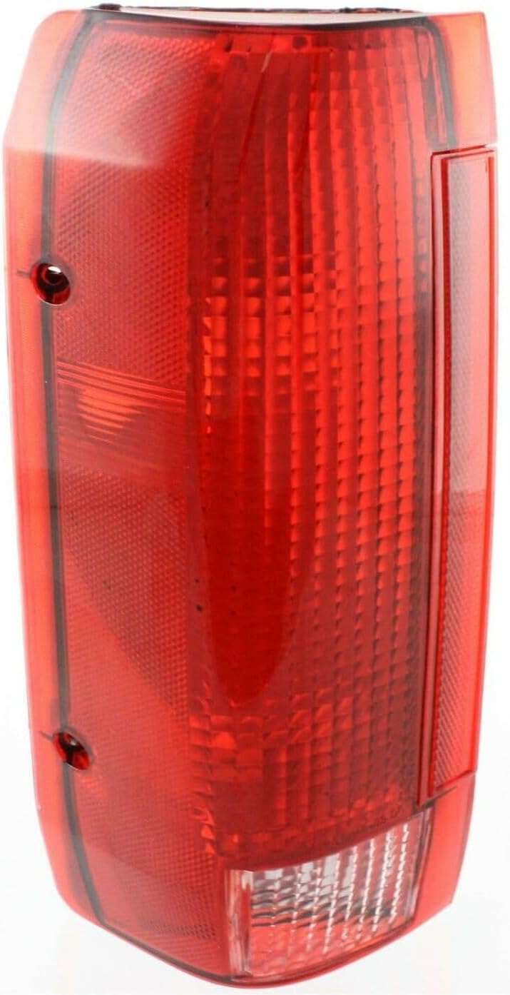 Tail Light Left Driver Side Direct Replacement Compatible With 1990-1997 Ford F- Series FO2800106 E9TZ13405C
