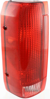 Tail Light Left Driver Side Direct Replacement Compatible With 1990-1997 Ford F- Series FO2800106 E9TZ13405C