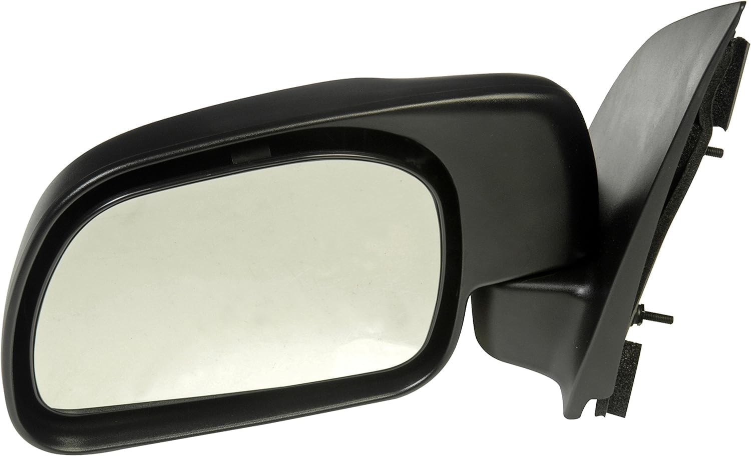 Front Mirror Non-Towing Manual Adjust Left Driver Side Direct Replacement Compatible With 1999-2010 Ford F-Series Super Duty FO1320209 F81Z17683AAB