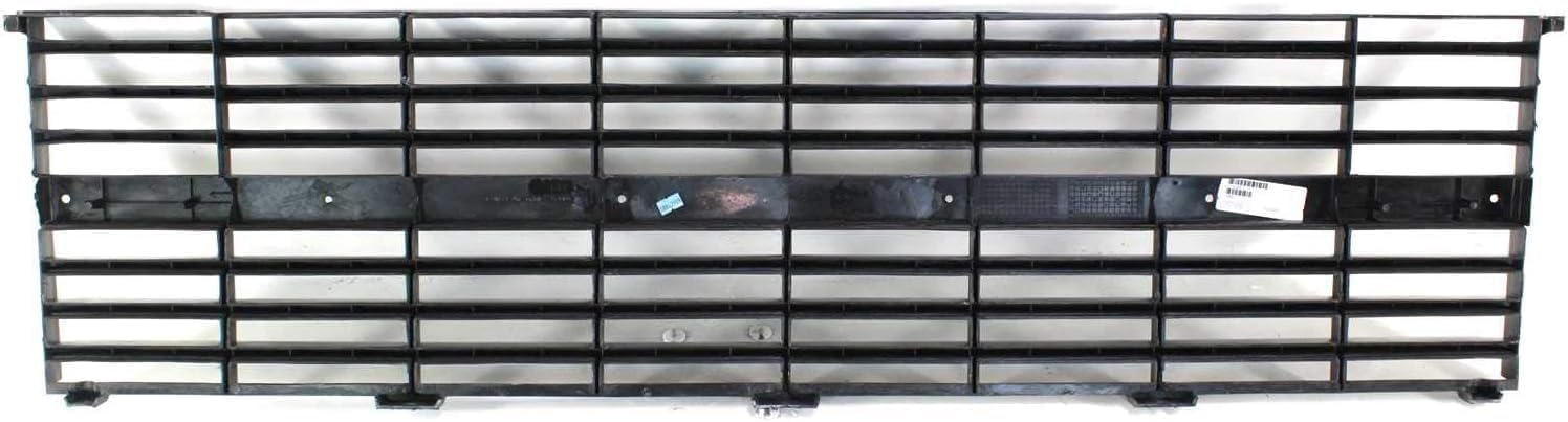 Front Grille Dark Argent Shell And Insert Without Center Bar Direct Replacement Compatible With 1983-1984 Chevrolet C/K Series GM1200125 14043881