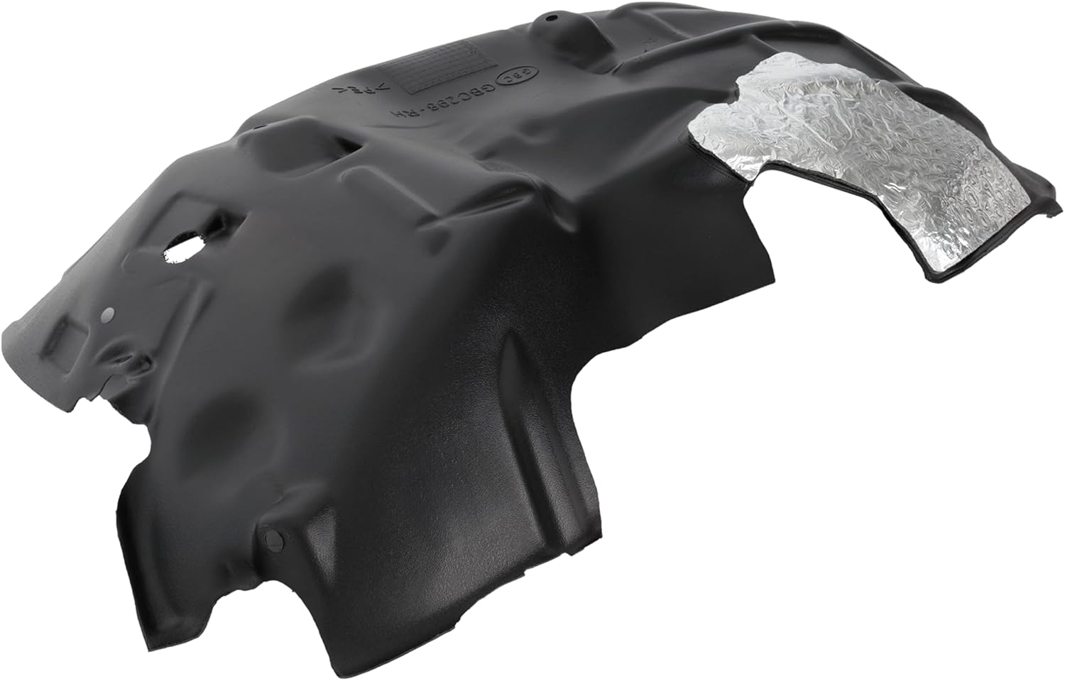 Front Fender Liner Right Passenger Side Direct Replacement Compatible with 2018-2024 Jeep Wrangler / 2020-2023 Gladiator CH1249198 68270814AD 68270814AB