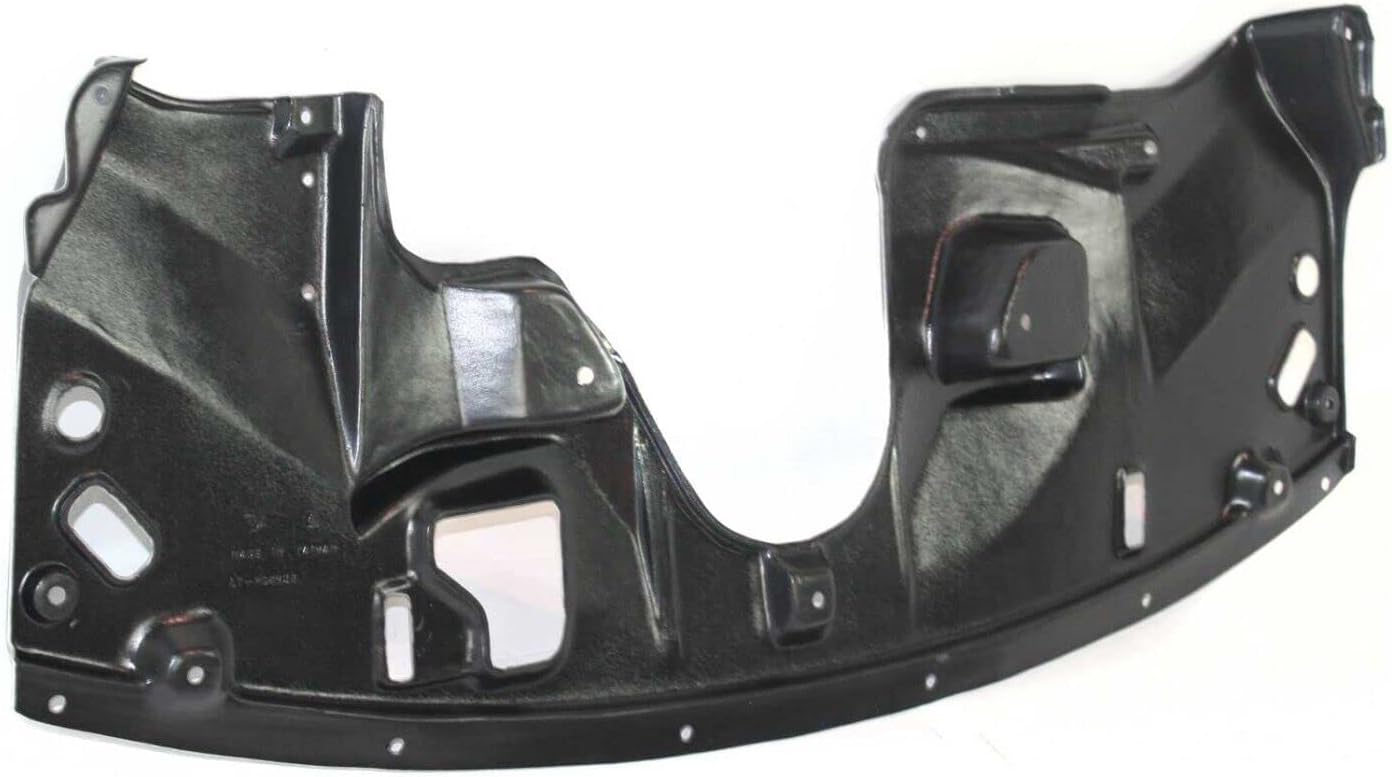 Front Engine Splash Shield + Fender Liner Left Driver & Right Passenger Side Direct Replacement Compatible With 2005-2007 Honda Odyssey HO1228104 HO1248123 HO1249124