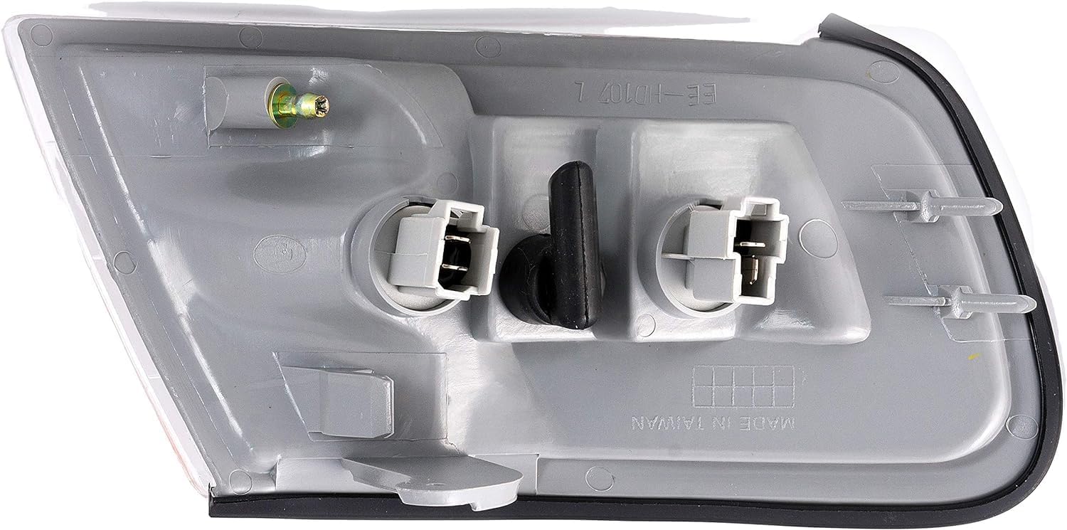 Front Corner Light Assembly Right Passenger Side Direct Replacement Compatible With 1994-1997 Honda Accord HO2551109 34300SV4A02