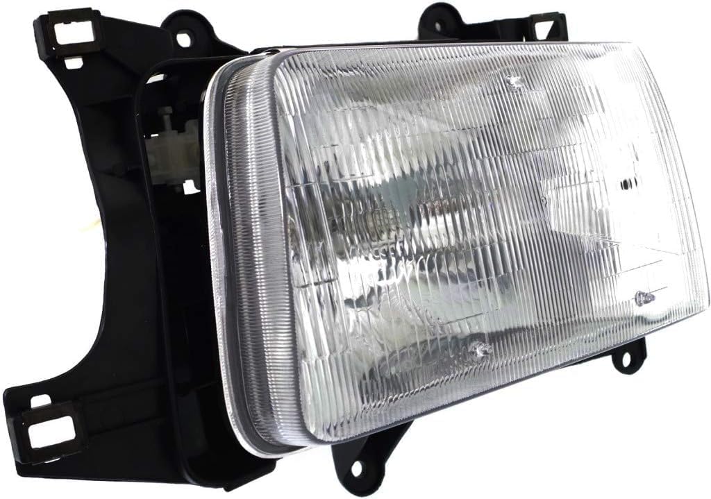 Set Of 2 Front Headlight Assembly Halogen Right Passenger & Left Driver Side Direct Replacement Compatible With 1993-1998 Toyota T100 TO2502119 TO2503119 8115034010 8111034010
