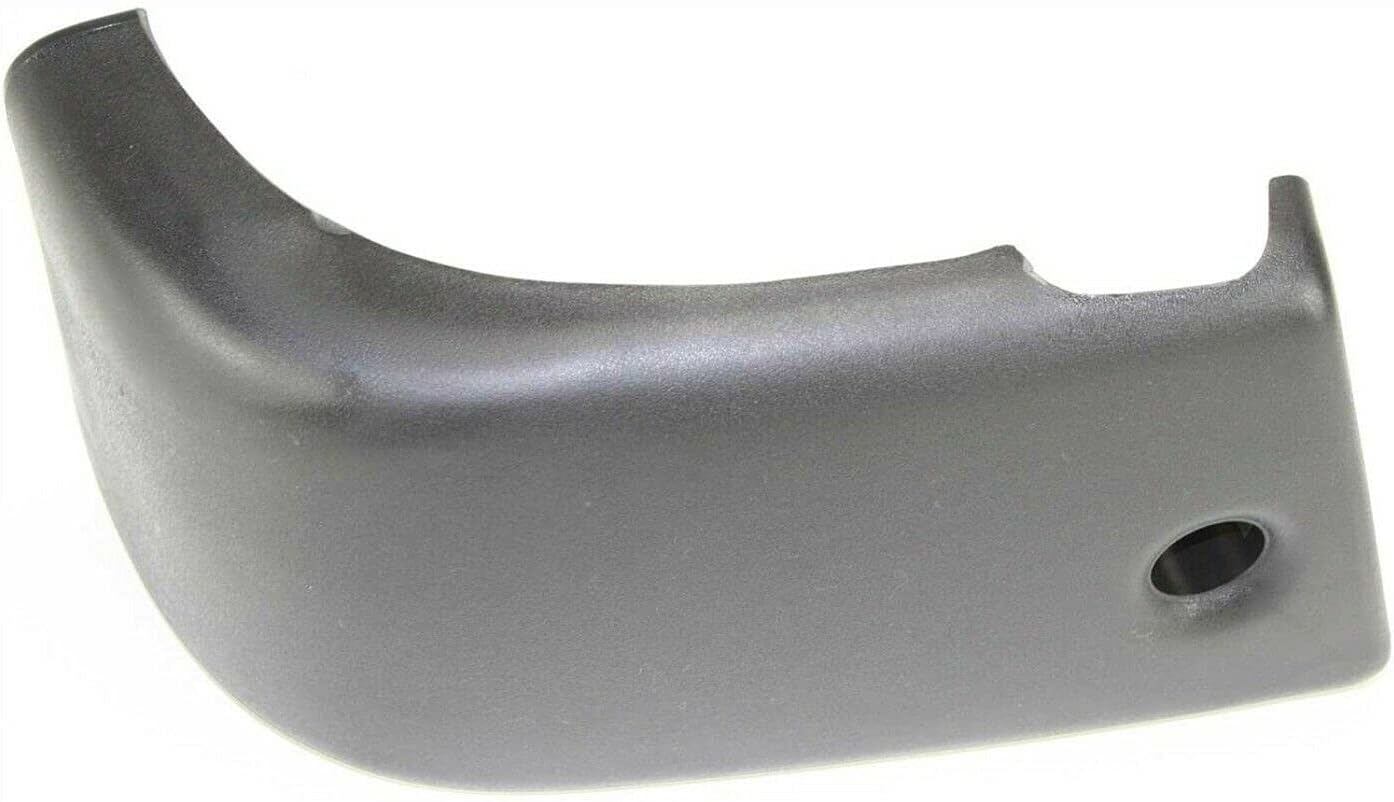 Front Bumper End Cap Primed Right Passenger Side Direct Replacement Compatible With 1984-1989 Toyota 4Runner TO1005116 5210289106