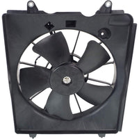 Front Radiator Shroud & A/C Condenser Single Fan Assembly Left Driver & Right Passenger Side Direct Replacement Compatible with 2010-2011 Honda CR-V HO3115155 HO3115161 HO3120107