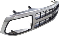 Front Grille Assembly Chrome Shell With Black Insert Direct Replacement Compatible With 1995-1997 Chevrolet Blazer GM1200383 15672329