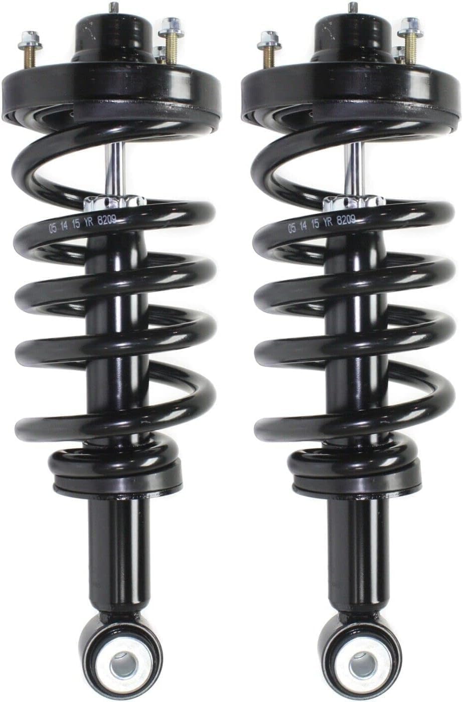 Set Of 2 Rear Spring Struts Assembly With Twin-Tube Right Passenger & Left Driver Side Direct Replacement Compatible With 2007-2017 Ford Expedition/Lincoln Navigator 7L1Z18124C