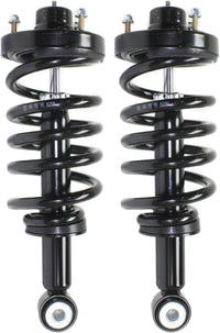 Set Of 2 Rear Spring Struts Assembly With Twin-Tube Right Passenger & Left Driver Side Direct Replacement Compatible With 2007-2017 Ford Expedition/Lincoln Navigator 7L1Z18124C
