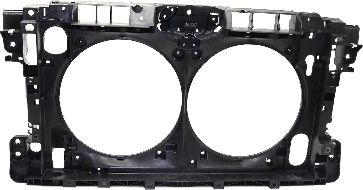 Front Radiator Support Assembly Plastic with Steel Direct Replacement Compatible With 2016-2018 Nissan Altima NI1225250 625009HS0A