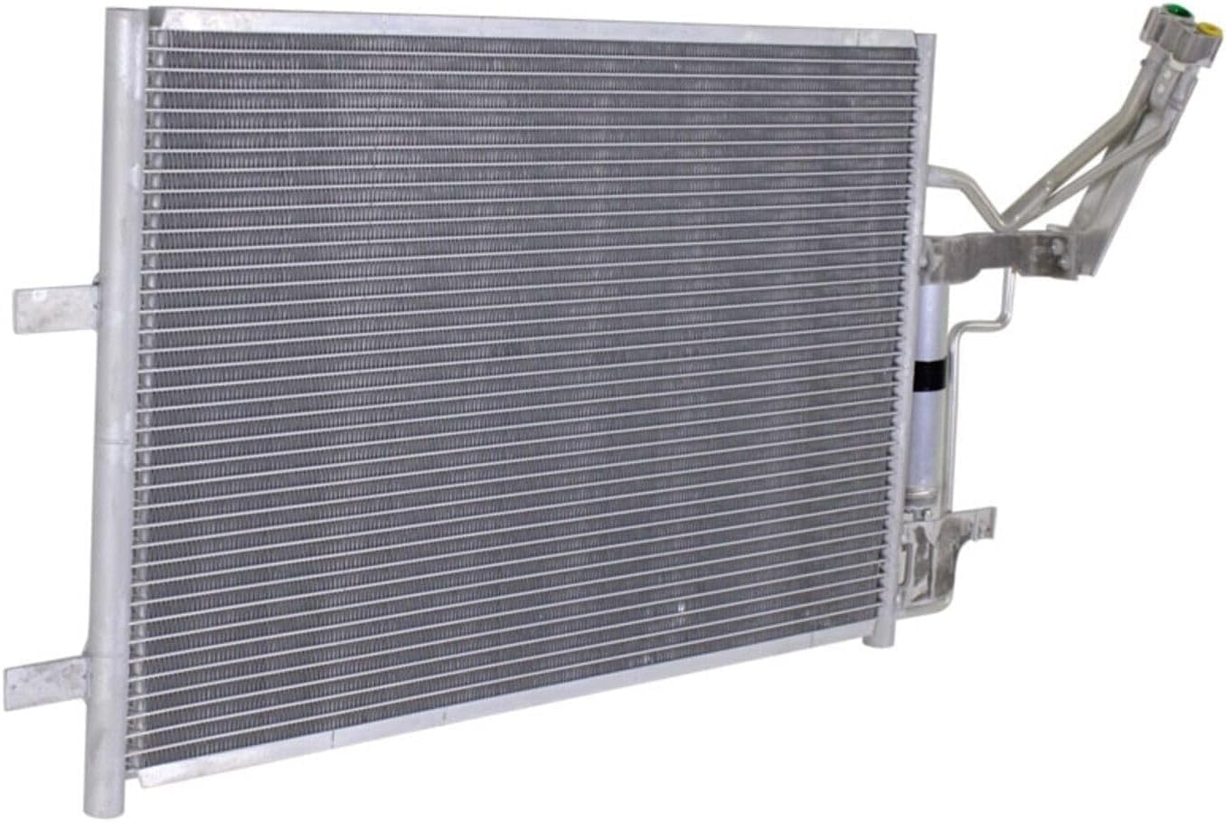 Front A/C Condenser Aluminum Core Direct Replacement Compatible With 2004-2009 Mazda 3/2006-2010 5 MA3030149 BP4K61480D