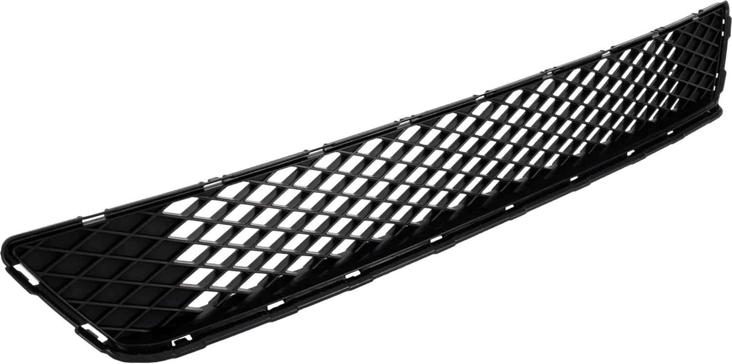 Front Bumper Cover Primed Plastic + Lower Center Grille + Fog Lights Cover + Signal Lamp Left Driver & Right Passenger Side Direct Replacement Compatible With 2015-2017 Subaru WRX
