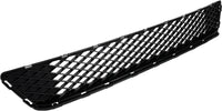 Front Bumper Cover Primed Plastic + Lower Center Grille + Fog Lights Cover + Signal Lamp Left Driver & Right Passenger Side Direct Replacement Compatible With 2015-2017 Subaru WRX