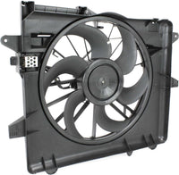 Front Radiator Cooling Fan Assembly Plastic Direct Replacement Compatible with 2005-2014 Ford Mustang FO3115152 DR3Z8C607D
