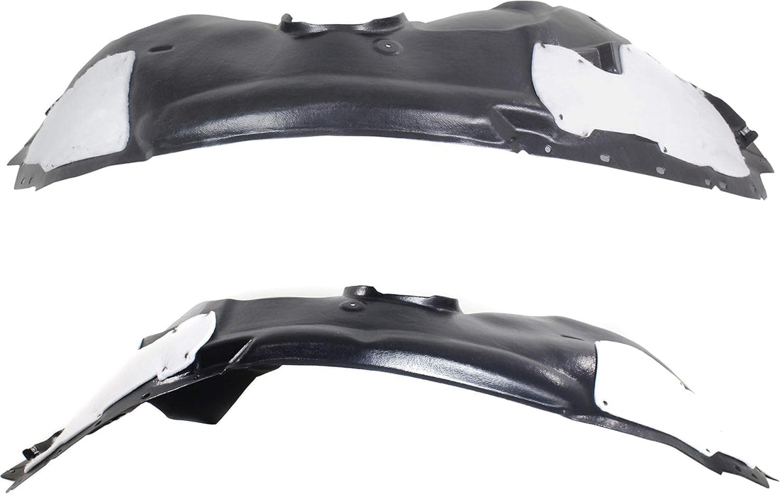 Set Of 2 Front Fender Liners Injection From Left Driver & Right Passenger Side Direct Replacement Compatible With 2015-2018 Ford Edge FO1249177 FO1248177 ‎FT4Z16102H FT4Z16103E